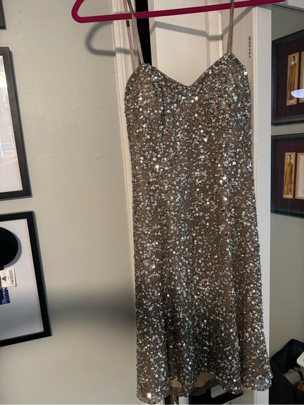 Sequin Slip Dress Sparkle by Scala